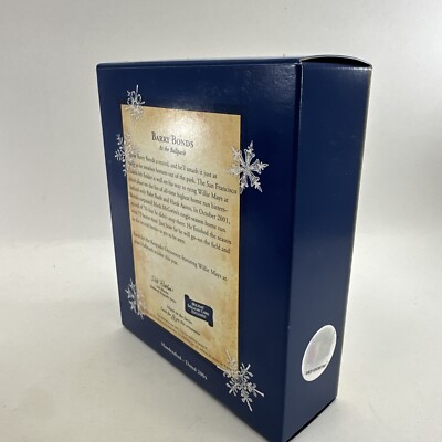 NEW Barry Bonds Hallmark 2004 Hallmark Keepsake Ornament Collector