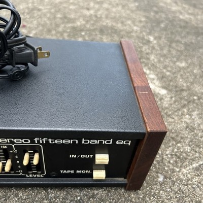 MXR Stereo Fifteen Dual 15 Band EQ, Equalizer, Model 127 | eBay