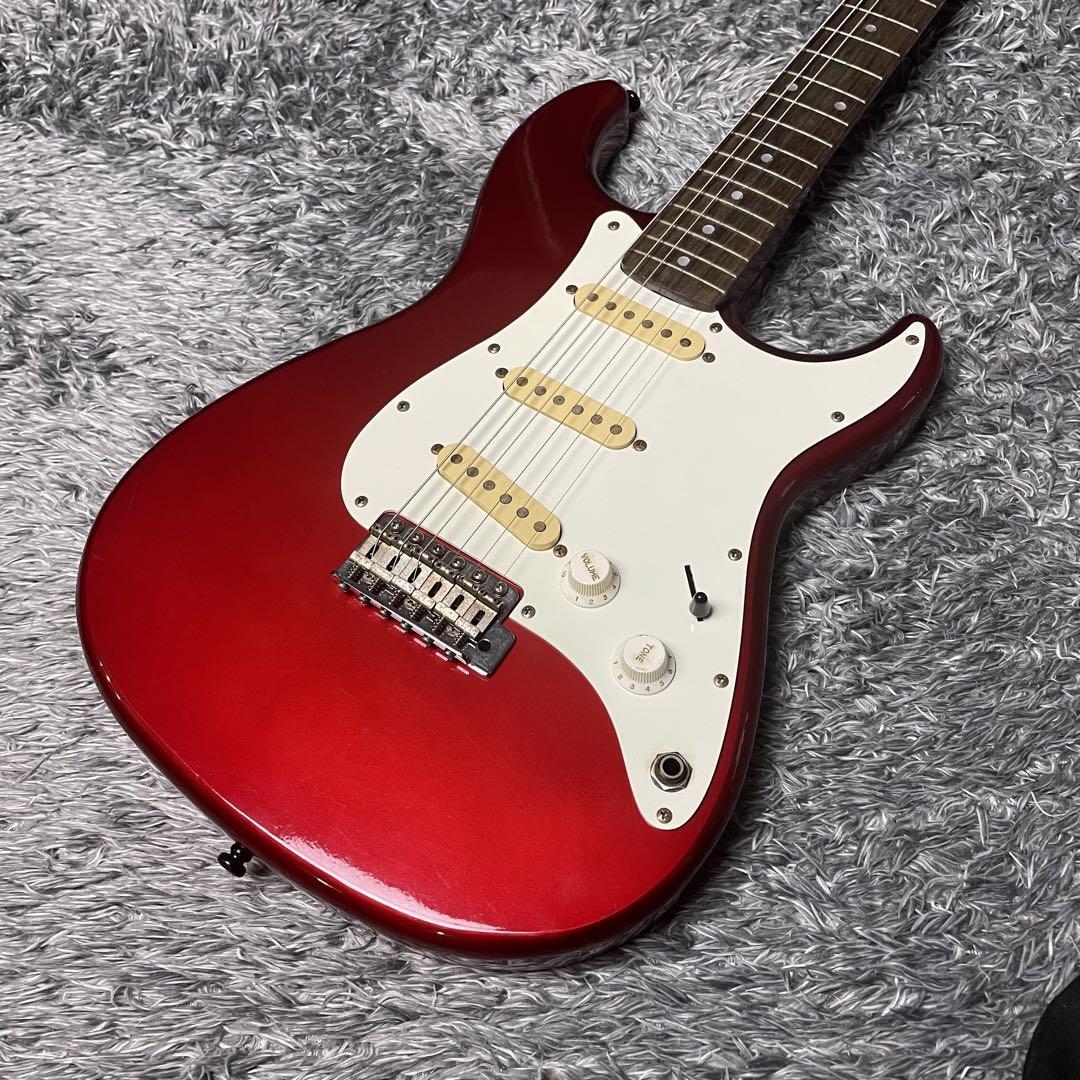 Yamaha SH-01 Stratocaster Electric Guitar Red Used Shipping From