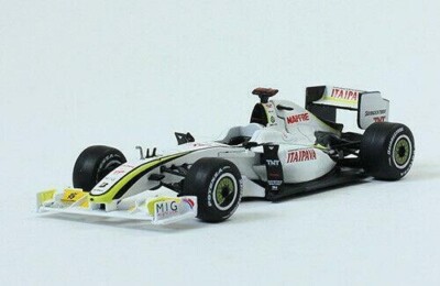 Brawn GP 001 Jenson Button 2009 Rare Formula 1 F1 Diecast Car 1:43