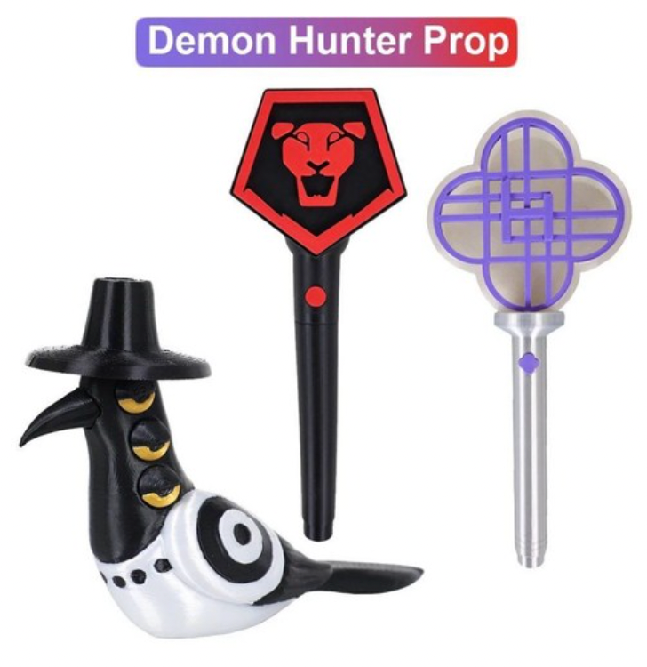 Kpop Demon Hunters Huntrix 3D Printed Light stick + Tracking | eBay