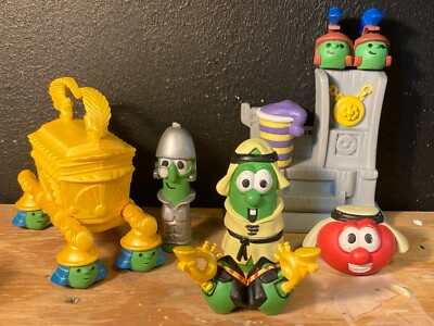 Big Idea 1998 VeggieTales Josh and the Big Wall Playset Pick