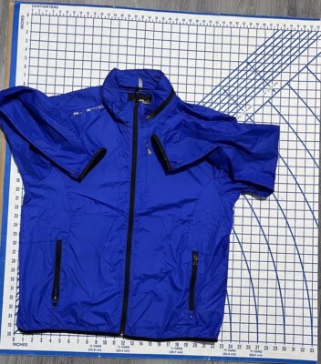 Ralph Lauren RLX 67/10 Jacket Size XL Windbreaker Vented | eBay