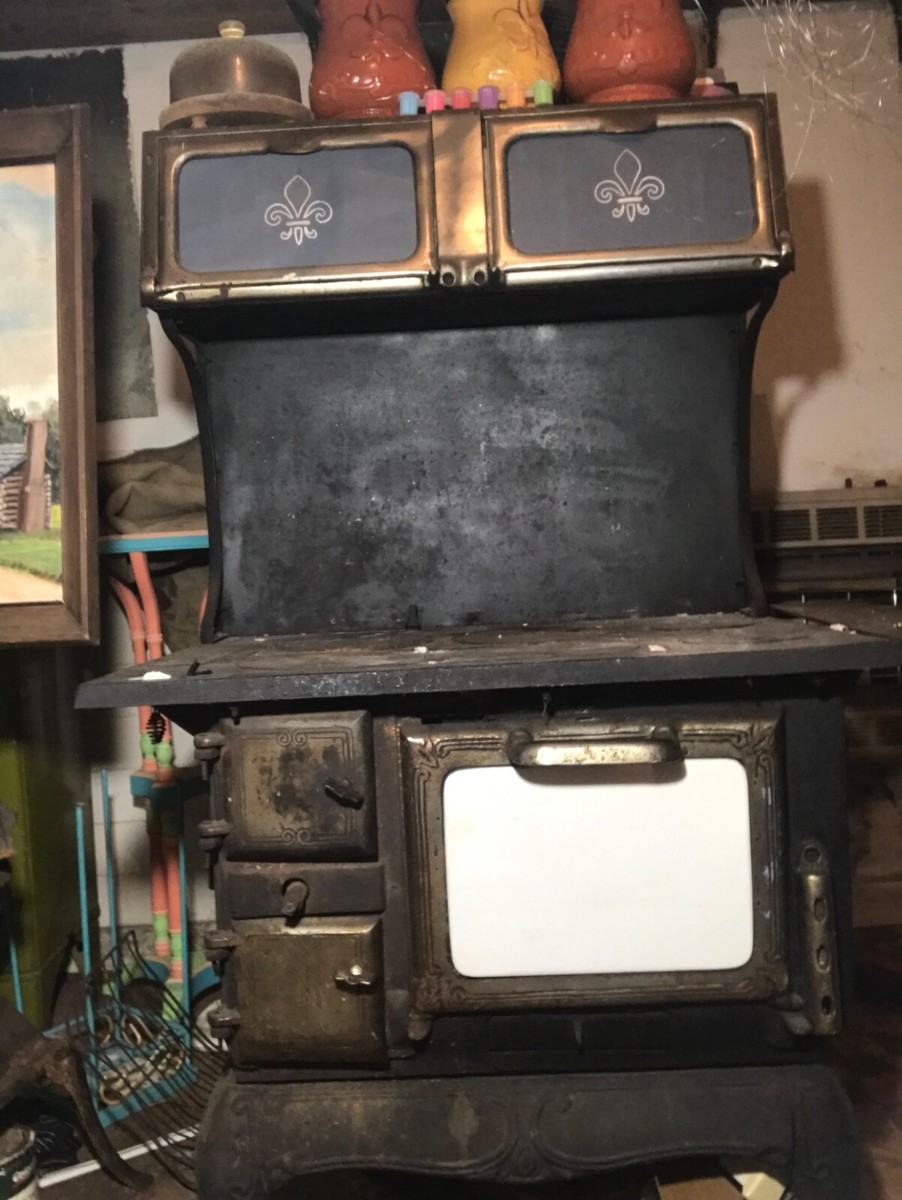 Antique Wood Burning Stove | eBay
