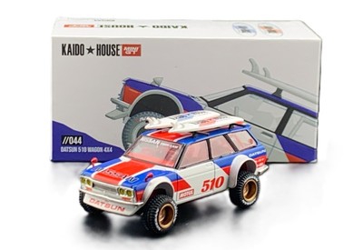 MINIGT 街道ハウス Datsun 510 Wagon チェイス Chase! Kaido House x