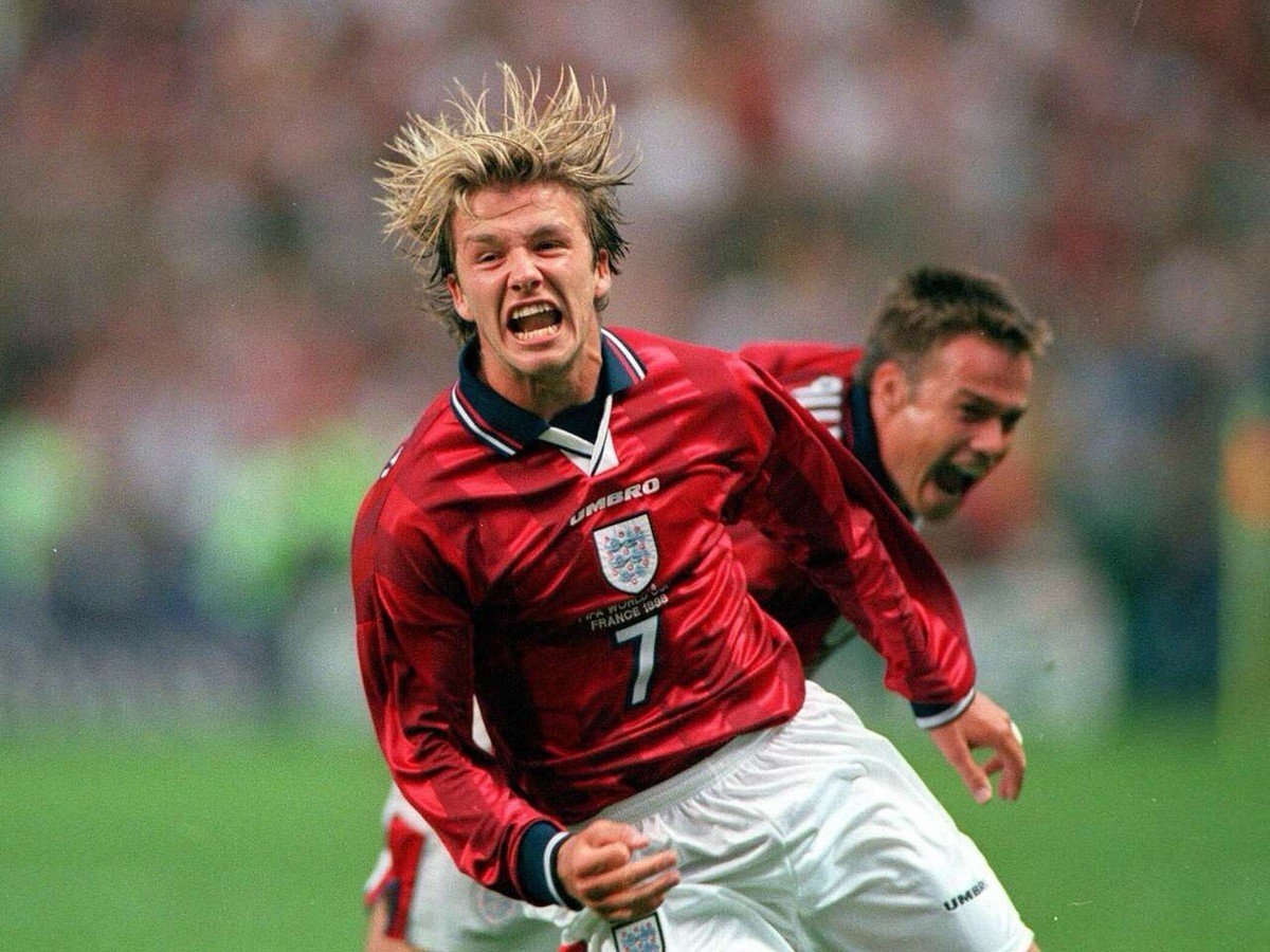 イングランド ベッカムユニフォーム FIFA WORLD CUP FRANCE 98