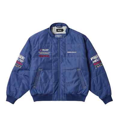 Palace Skateboards Technical Staff Jacket Blue Berry- Large NEW