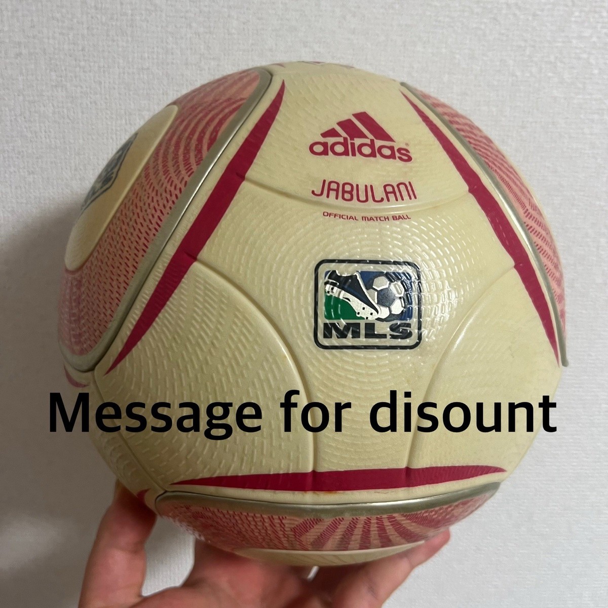 2010 MLS Pink Jabulani adidas official Match Ball Footgolf Brazuca