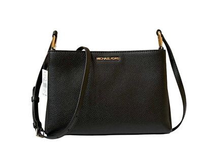 Michael Kors Trisha Triple Compartment Shoulder Crossbody Bag MK