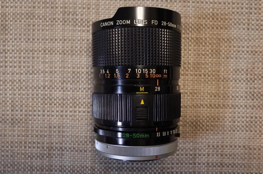 Canon NEW FD 28-50mm F3.5 35-70mmf2.8-