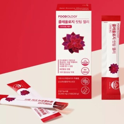 FOODOLOGY Coleology Cutting Jelly 25g 10 Sticks Healthy Weight