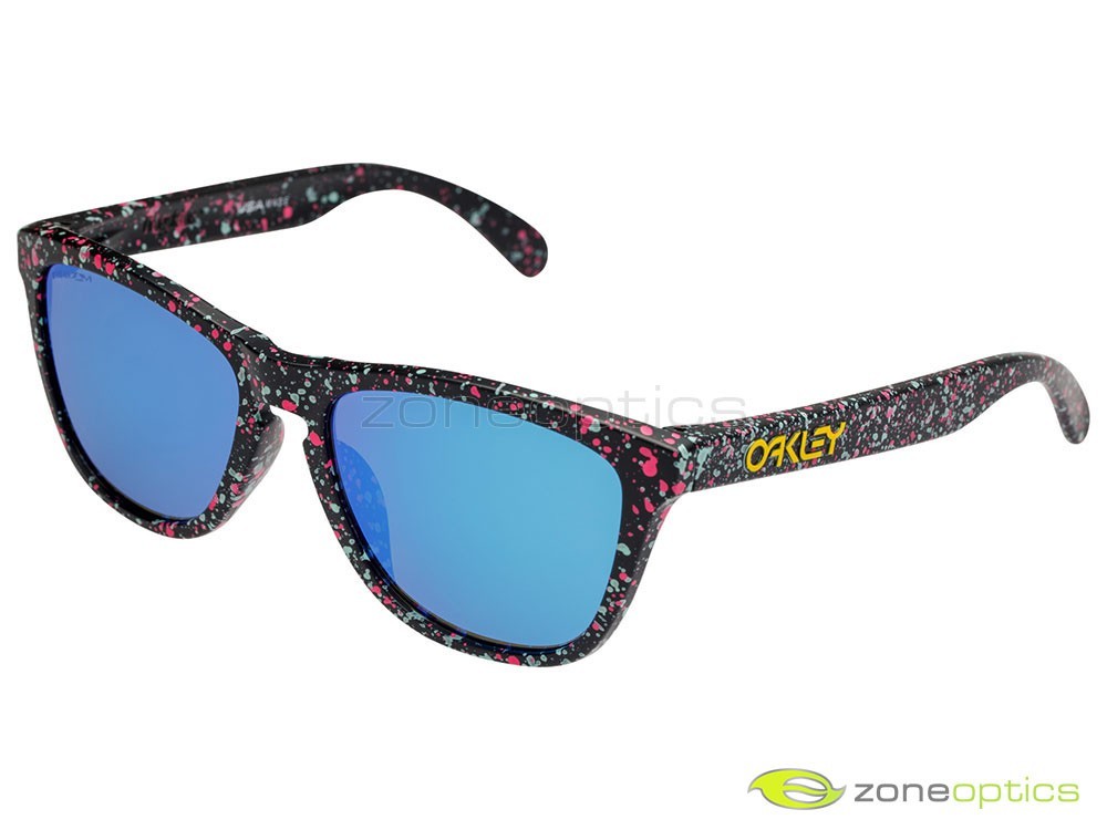 Oakley Frogskins Splatterfade Sunglasses OO9245-8054 Black/Prizm