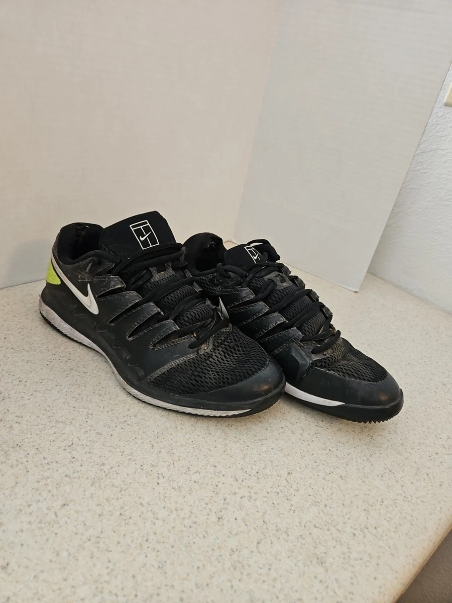 Nike Court Air Zoom Vapor X HC Black Volt for Sale | Authenticity