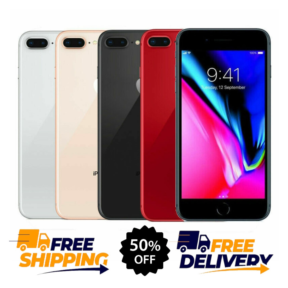 Apple iPhone 8 Plus 64GB Unlocked At&t Verizon T-Mobile A1897