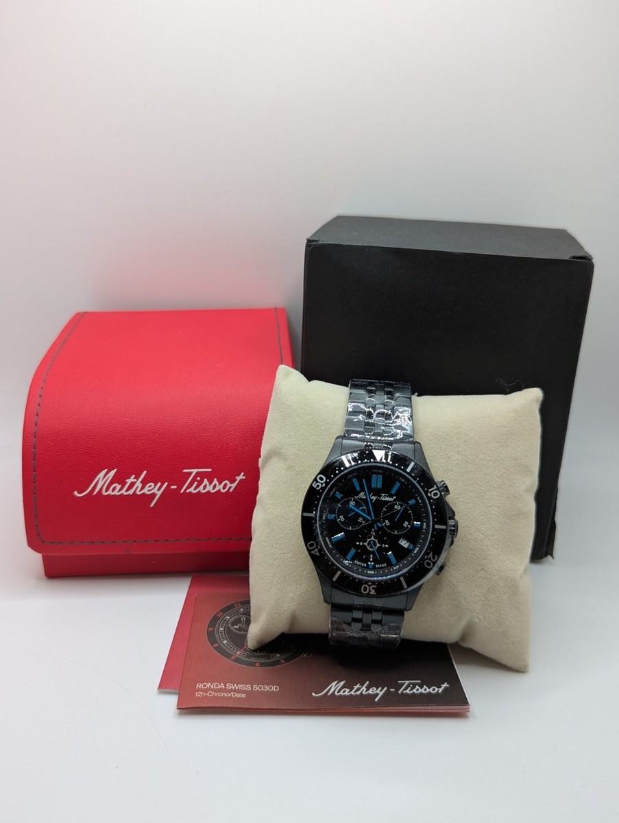 Mathey-Tissot Expedition MTWG8001103 Mens Black Quartz Chronograph