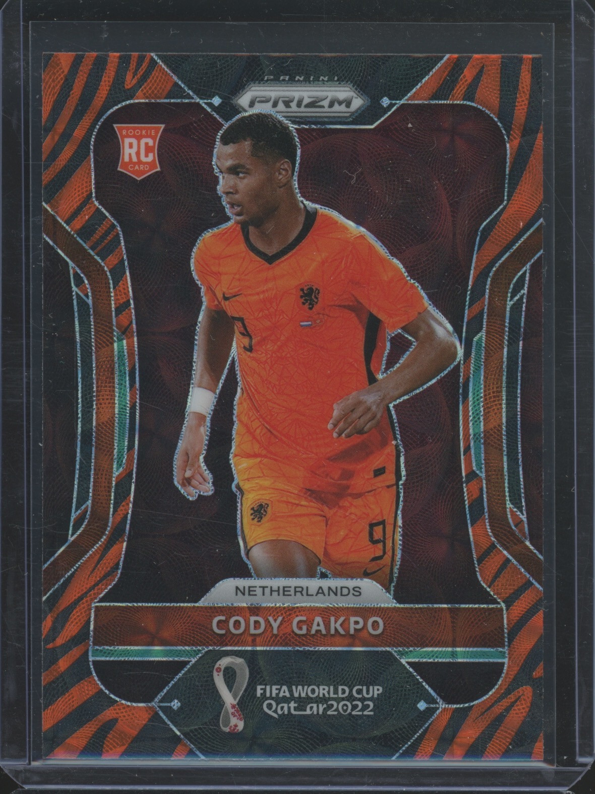 Cody Gakpo 2022 Prizm World Cup #153 Choice Tiger Stripe /(SSP