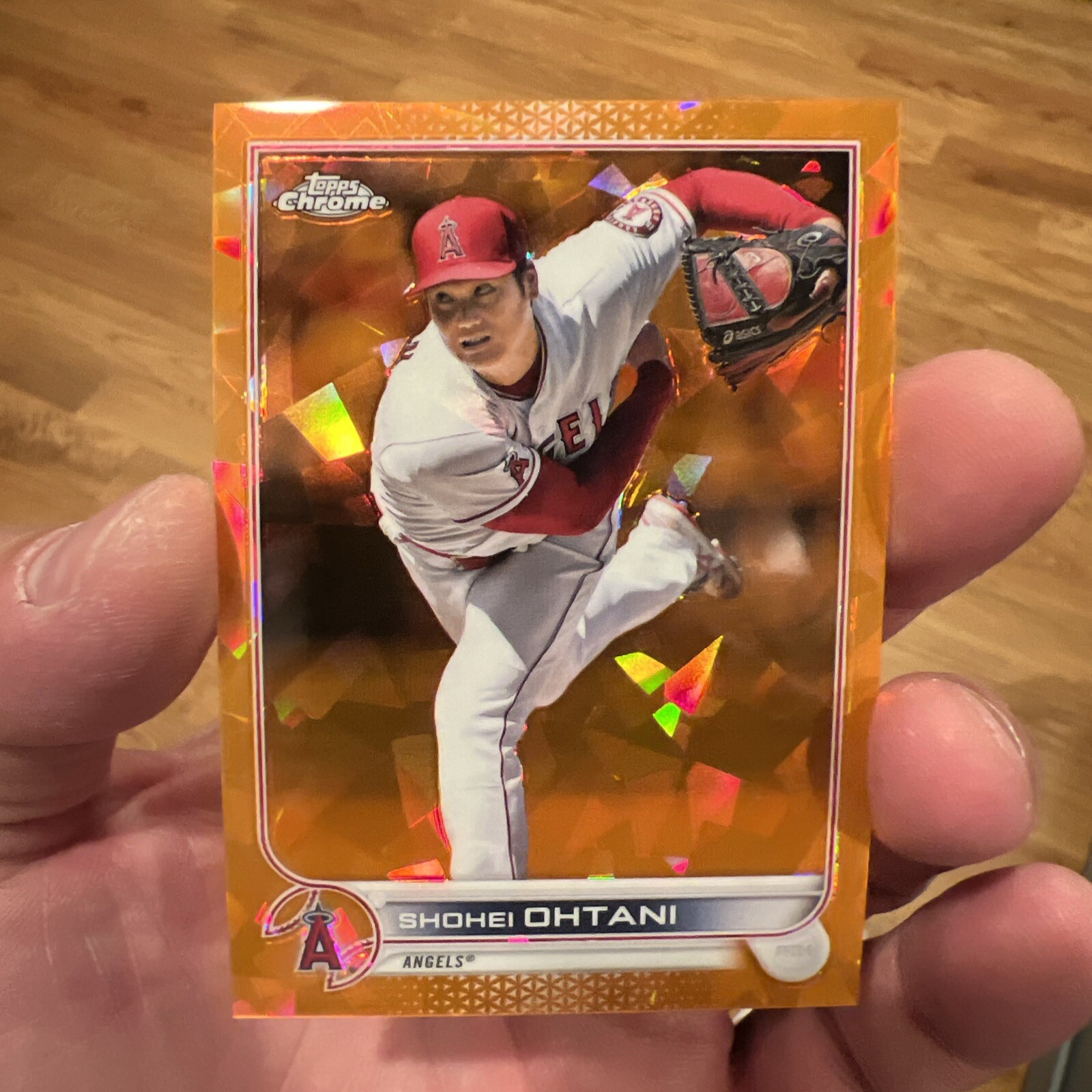 Shohei Ohtani 2022 Topps Chrome Sapphire Edition #660 Orange /25