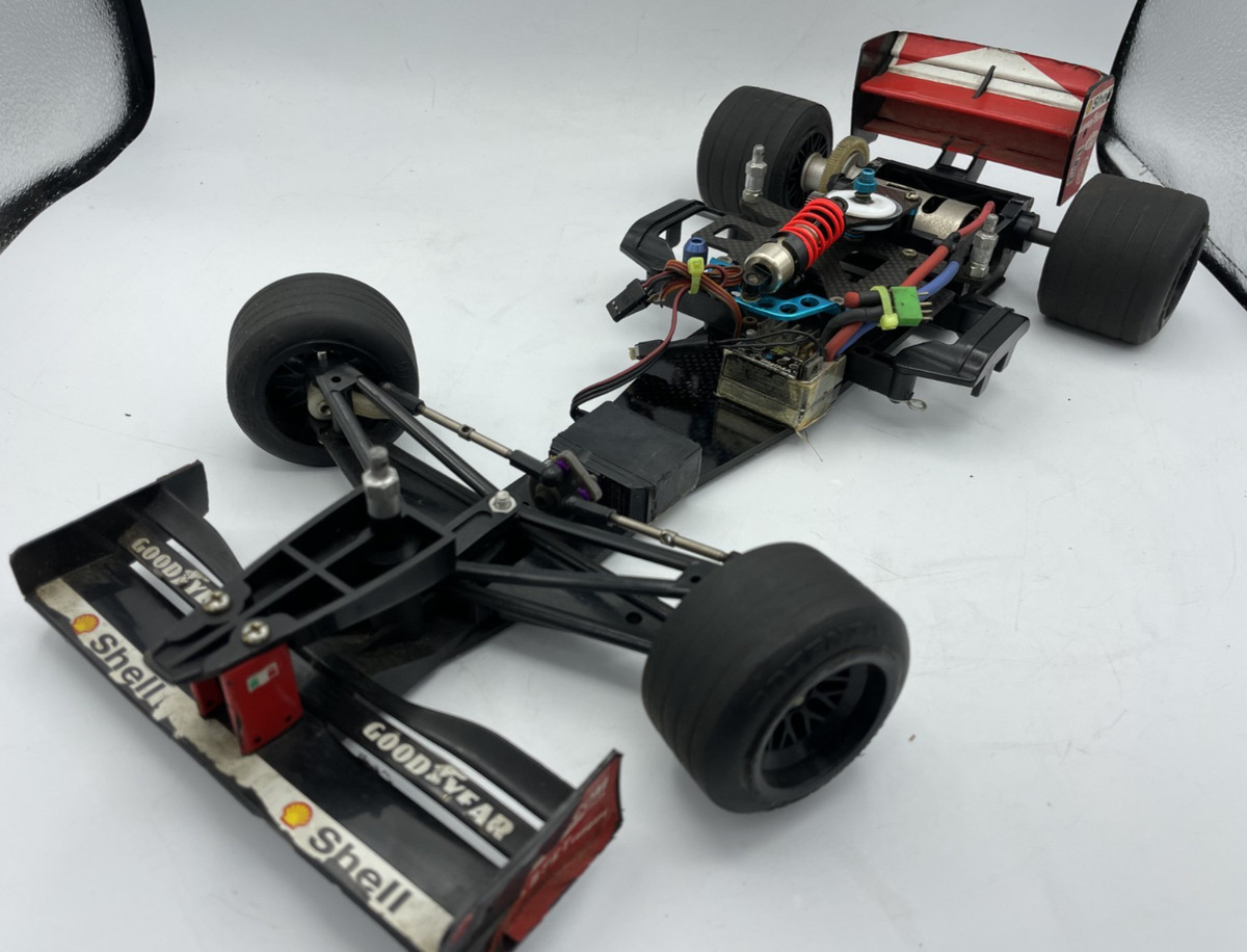 タミヤ F103 ビンテージRCカーセット／動作確認済・おまけパーツ付き