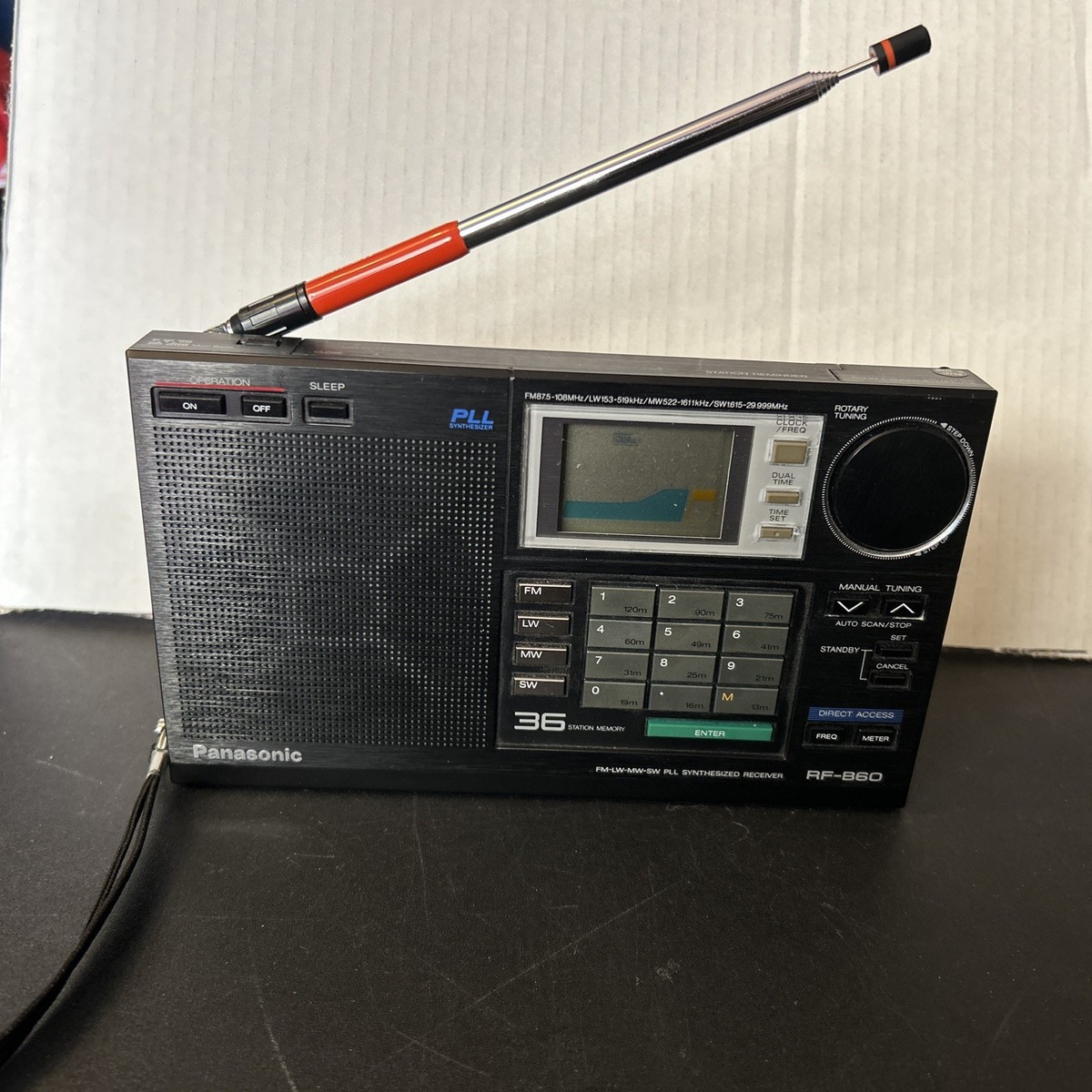 ラジオ・コンポ National RF-B60 PLL SYNTHESIZED RECEIVER ラジオ