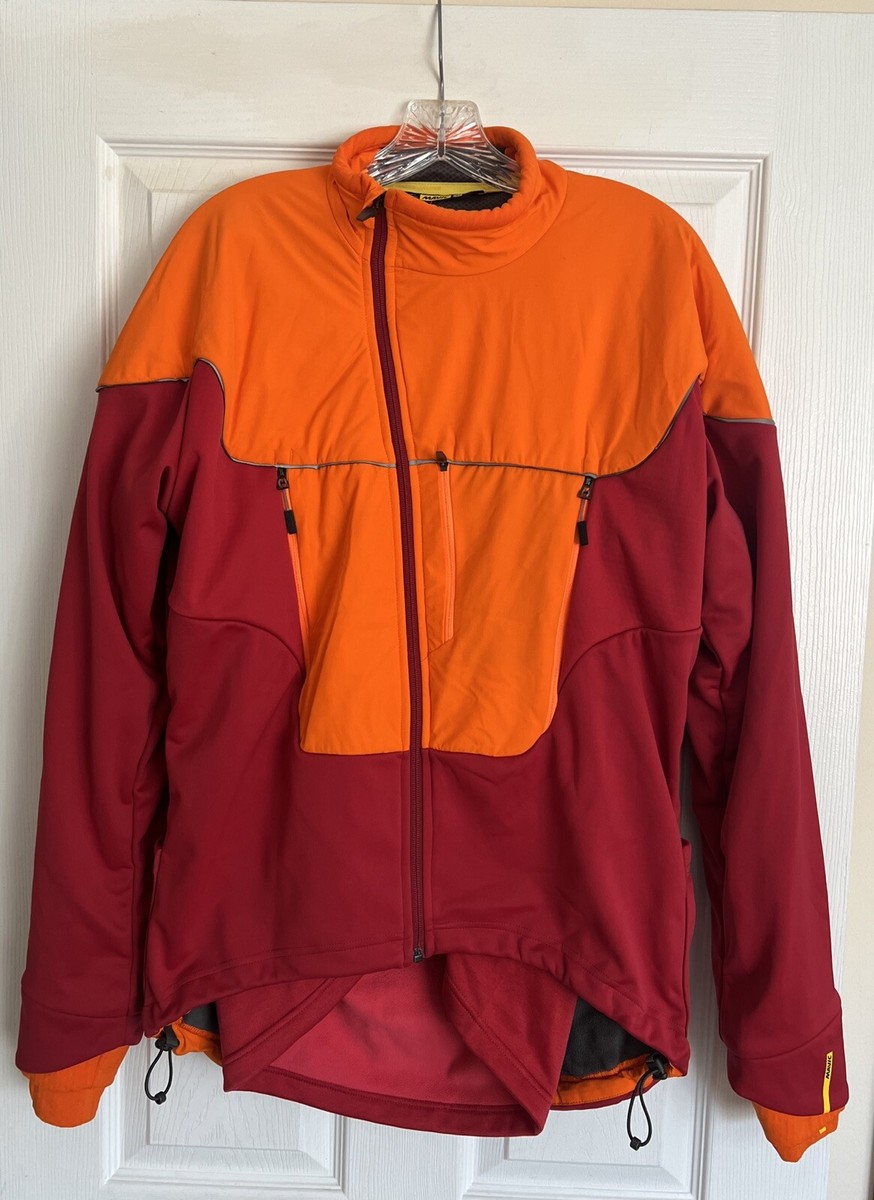 Mavic Winter Cycling Jacket Women's L Double Zip With Insert