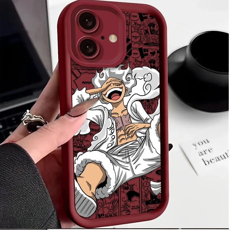 Anime Luffy Zoro Comic Phone Case For iPhone 16E 16 15 14 13 12 11
