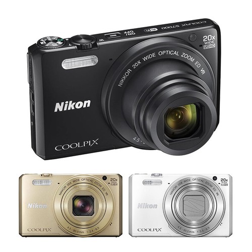 Nikon COOLPIX S7000 16.0MP 20X Optical Zoom Digital Camera with