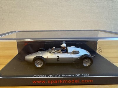 Spark 1/43 Porsche 787 2 Monaco GP 1961 Minicar | eBay