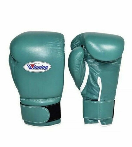 Winning × RSC PRODUCTS Collaboration Boxing Gloves 8oz Green Black
