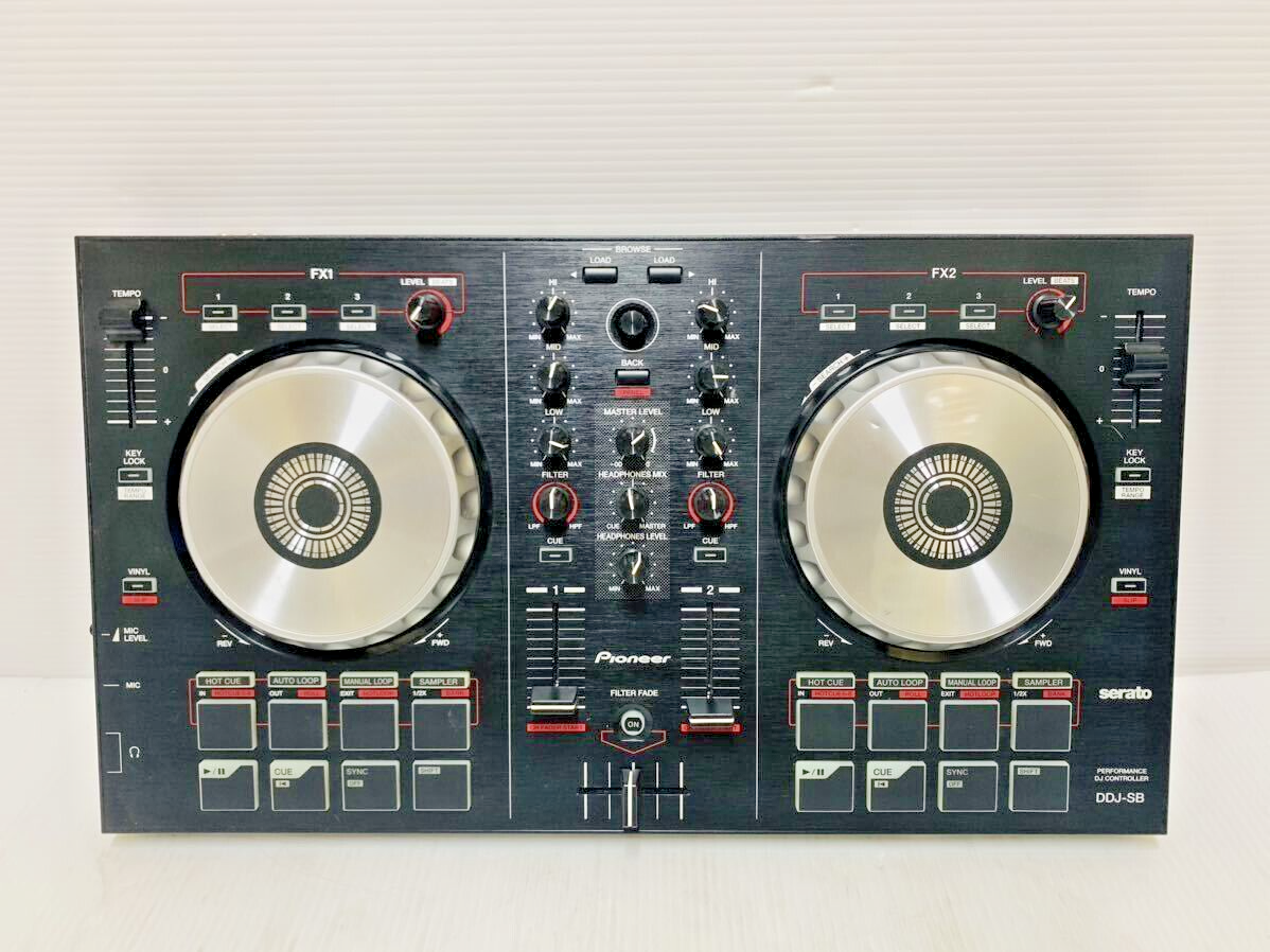Pioneer DDJ-SB-R serato DJコントロー ラー限定色 限定色】Pioneer