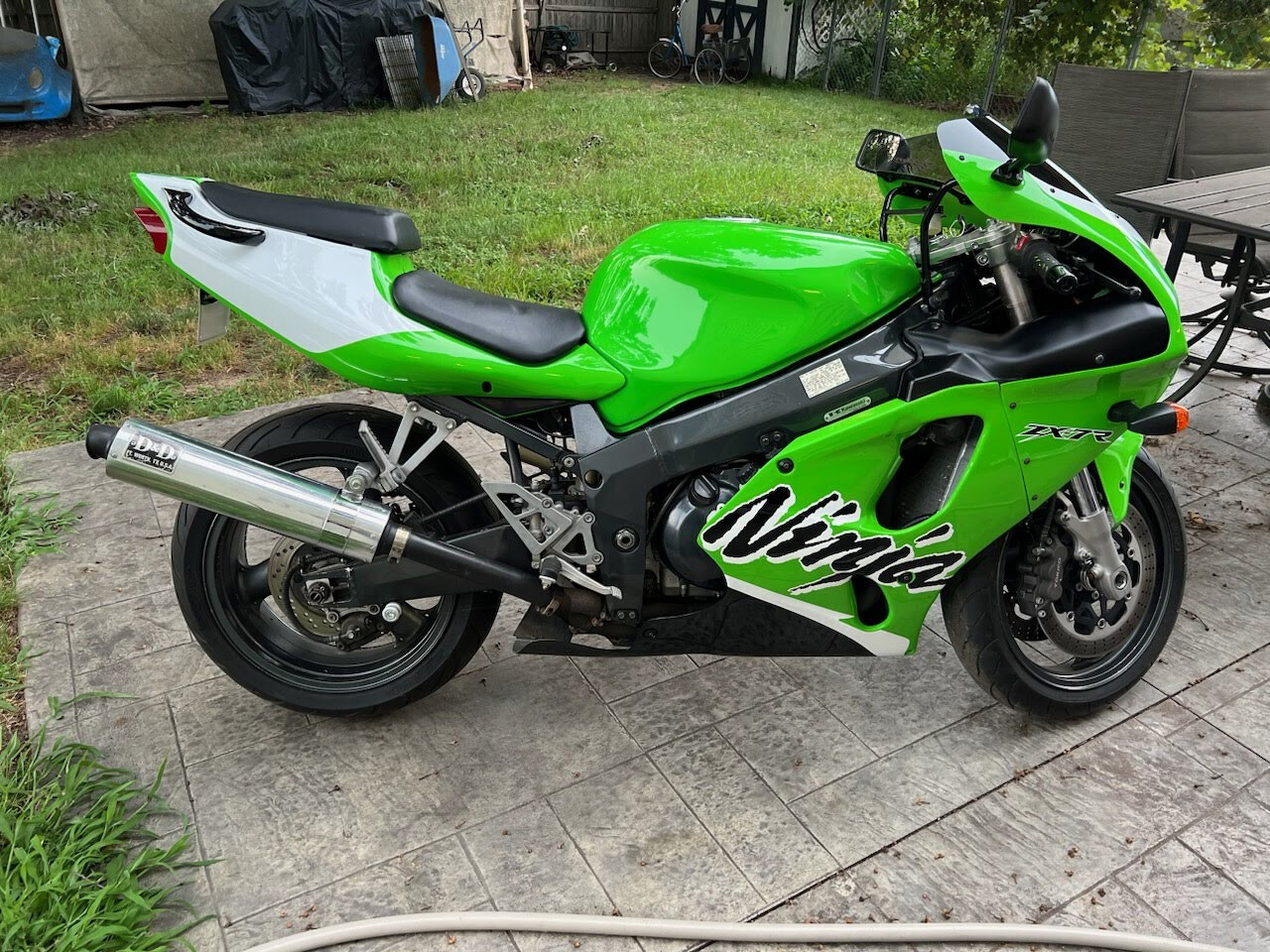 Fit for 1996 1997 1998 2003 Kawasaki Ninja ZX7R Green ABS Fairing