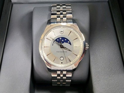 Victorinox Swiss Army Alliance 241833 MoonPhase Watch 35mm MSRP