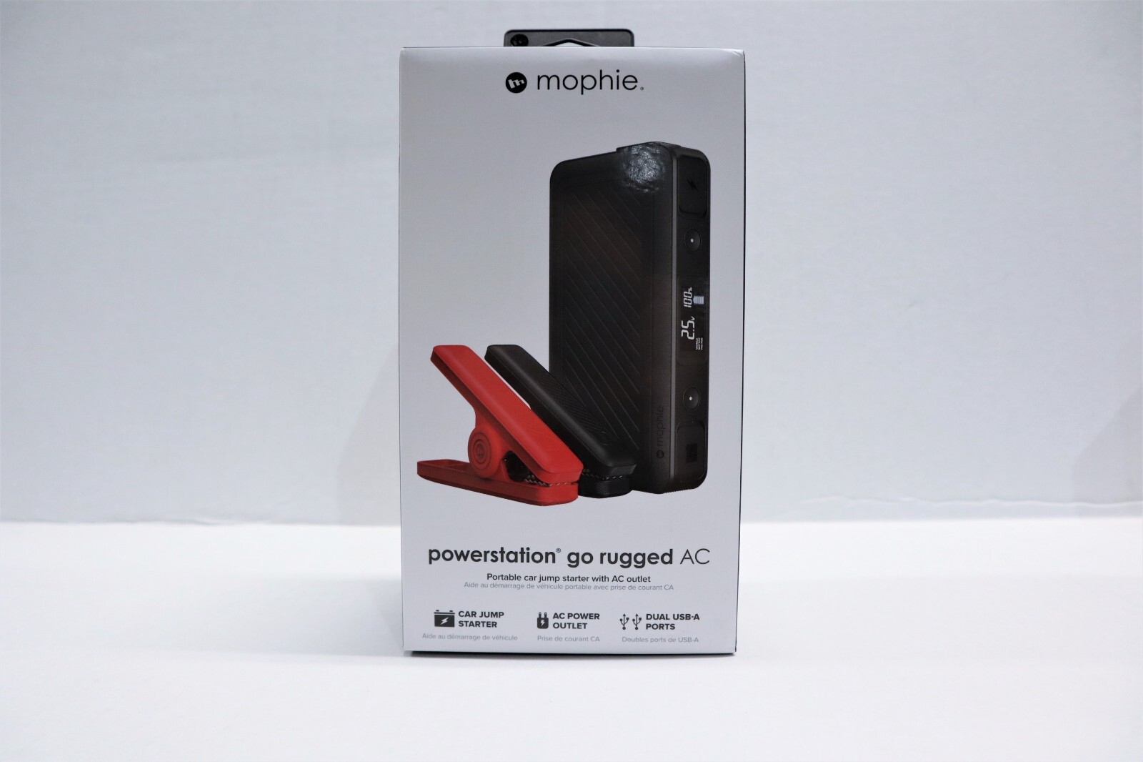 Mophie PowerStation Go Rugged AC Portable Car Jump Starter With AC