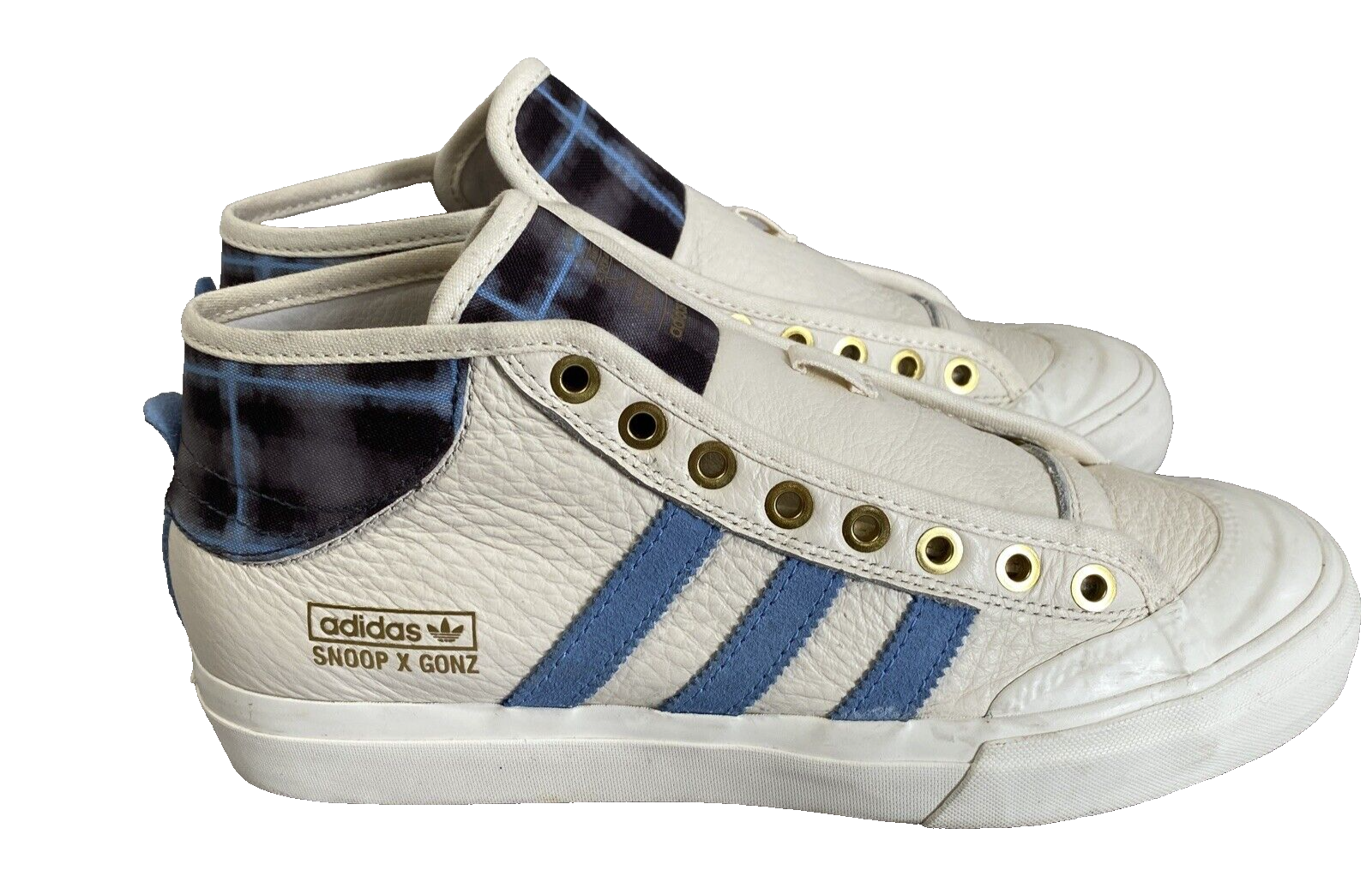 Adidas X Snoop Dog X Gonz Matchcourt MID BY4542 Skateboard Shoes