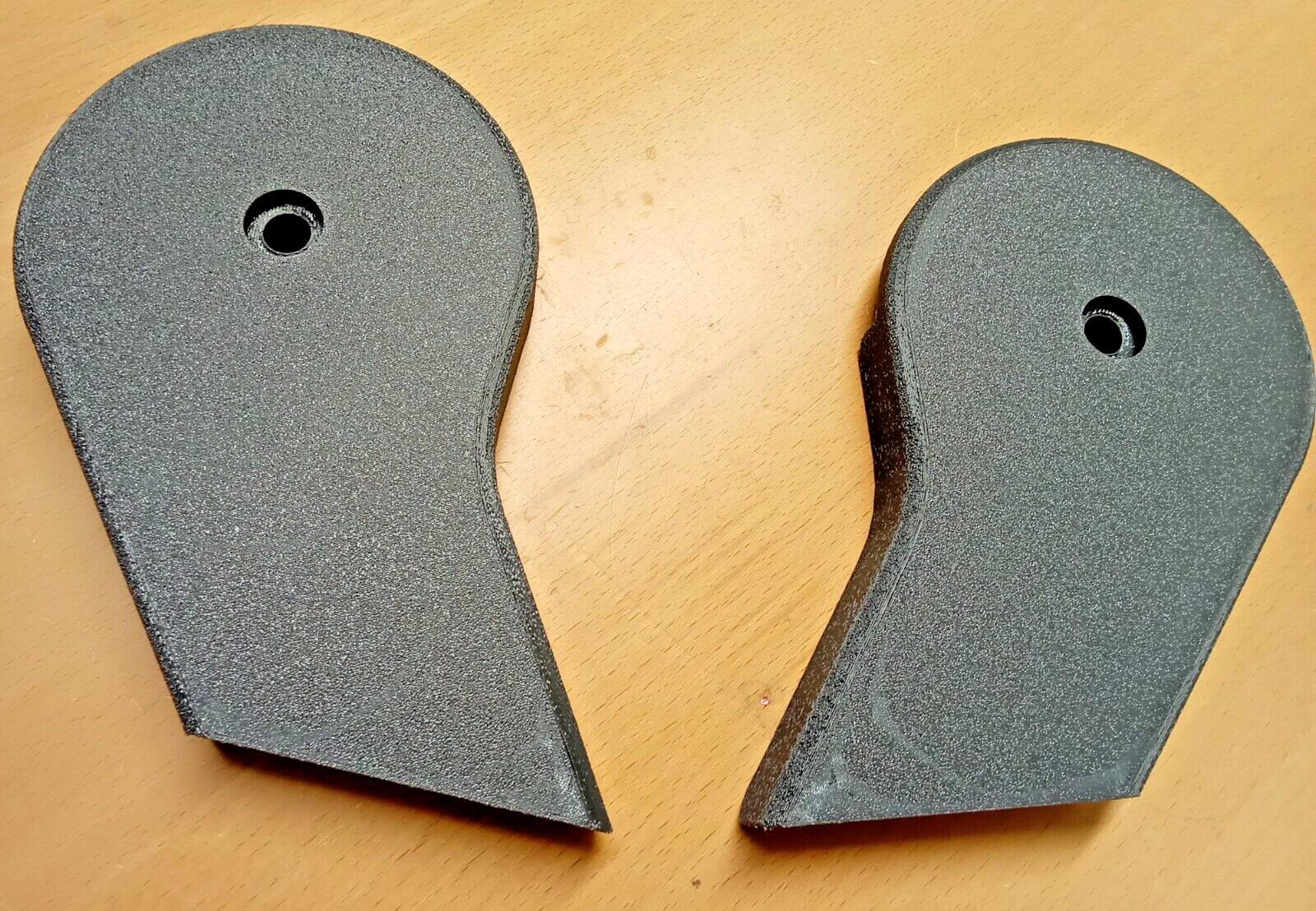 92-97 Dark/Granite Gray Split Seat Hinge Covers 40/20/40 Ford F150