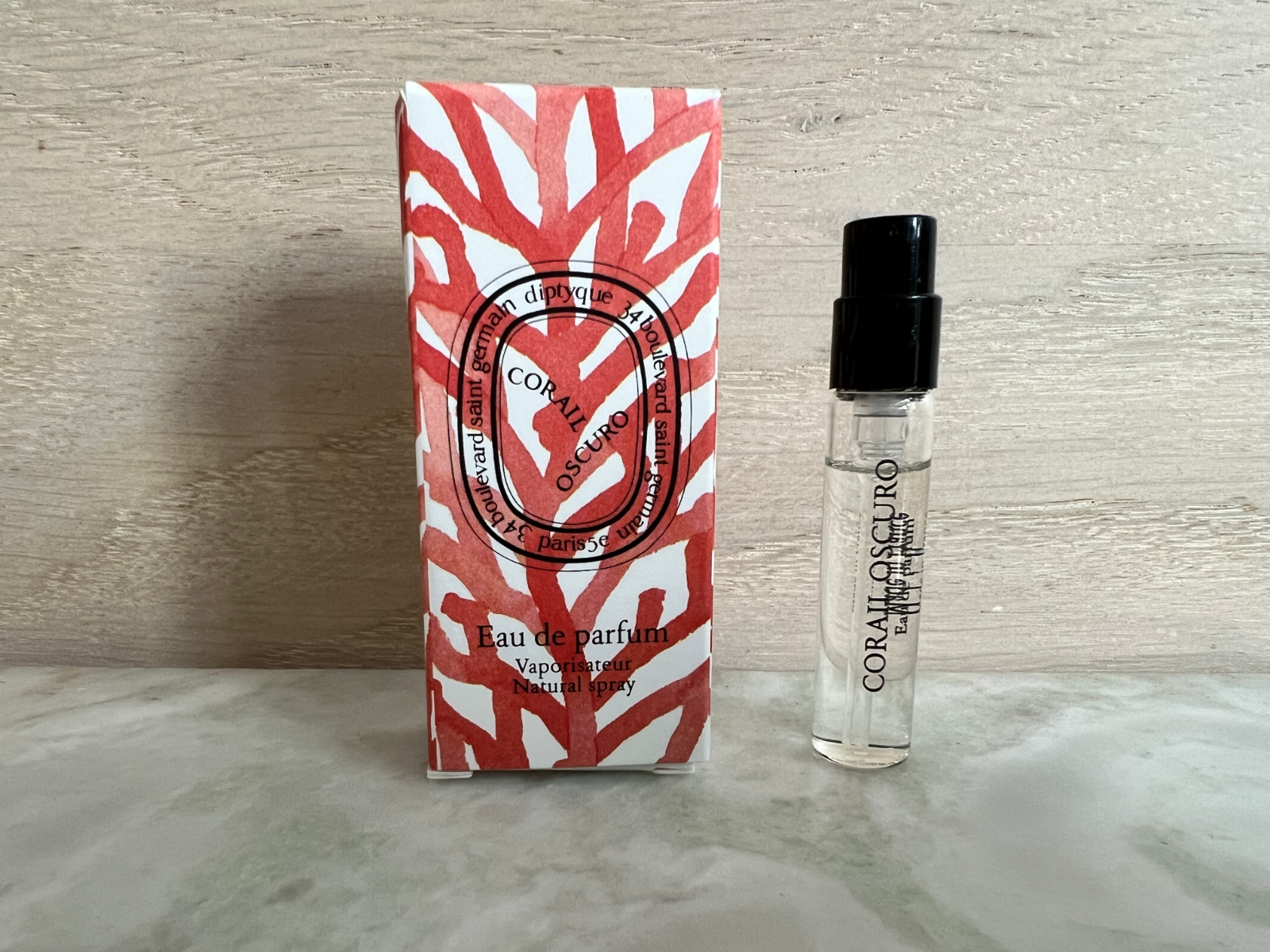 NEW RELEASE! Diptyque Corail Oscuro Eau de Parfum Sample Spray