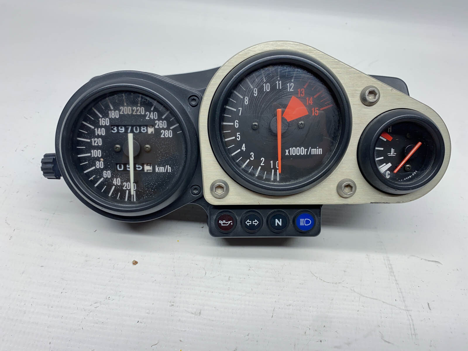 Kawasaki ZX7R Cockpit Tacho Instrumente Clocks Dash Speedo (1) 99
