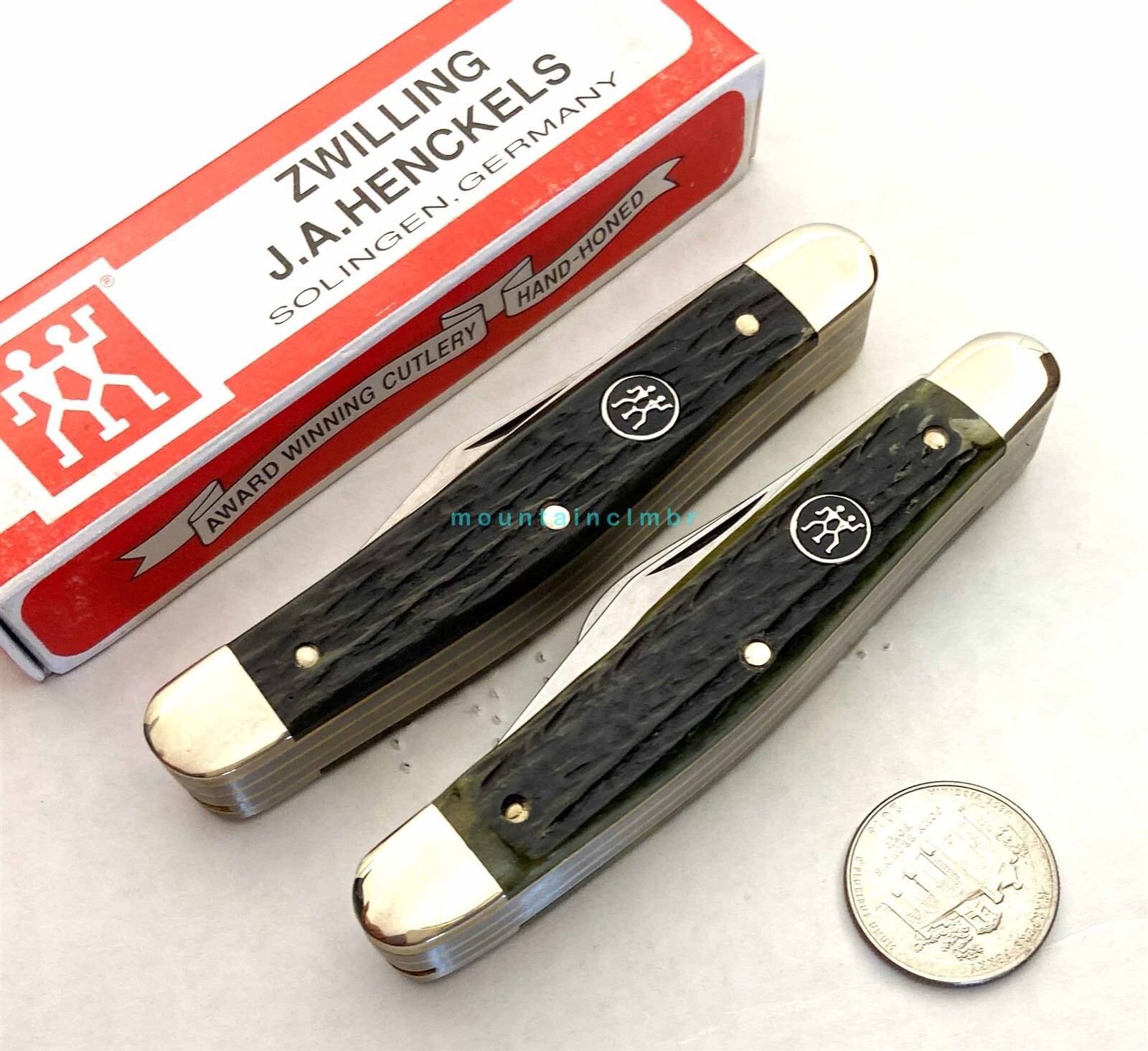 Zwilling J.A. Henckels Solingen Germany RARE 4Blades Stockman