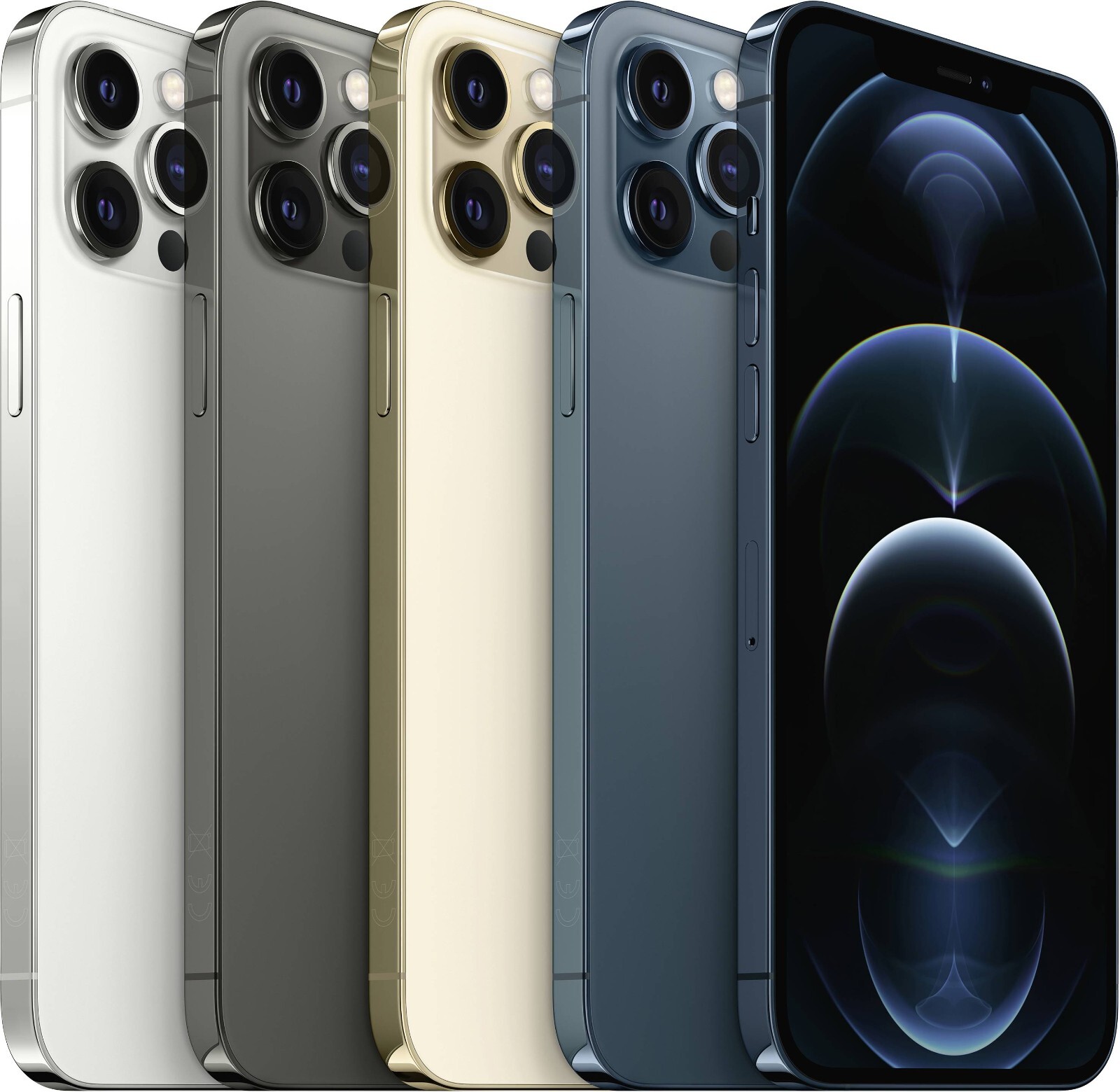 Apple iPhone 12 Pro Max - 128GB - Fully Unlocked - All Colors - 5G