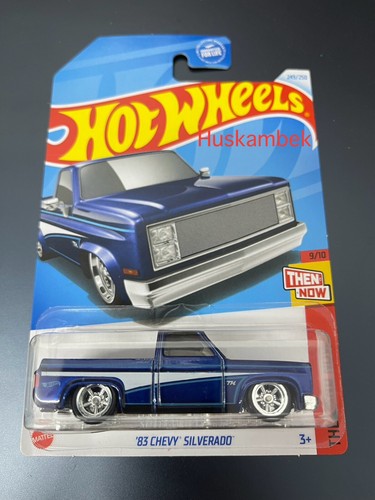 HOT WHEELS MINT SUPER TREASURE HUNT 83 CHEVY SILVERADO STH