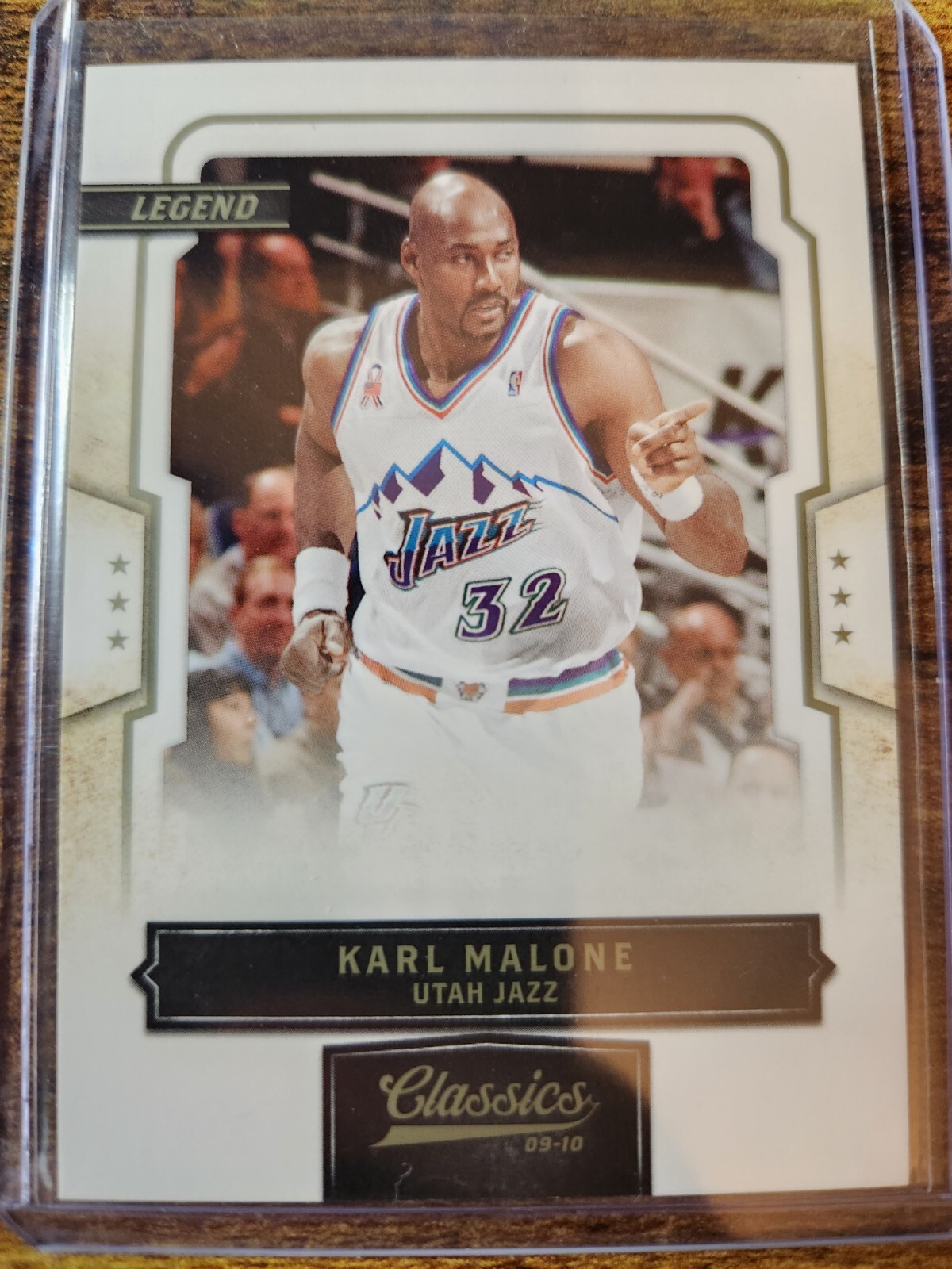 2009-10 Panini Classics Karl Malone Legend 792/999 #139 Utah Jazz