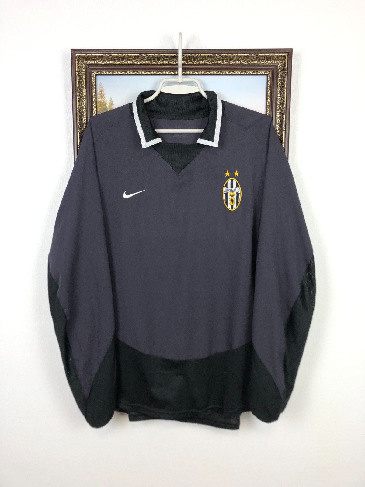Juventus Third football shirt 2003 Soccer Nike Long Sleeve Maglia