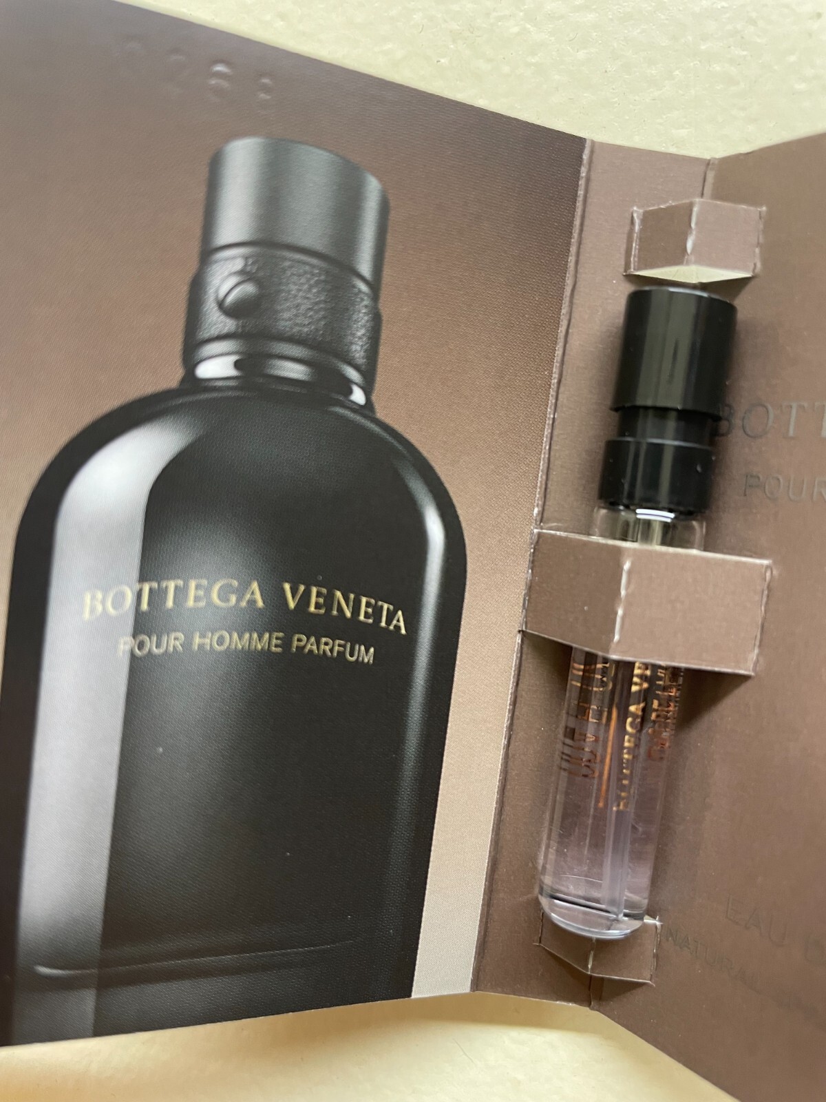 Bottega Veneta Pour Homme Parfum Eau De Parfum EDP .04 oz / 1.2ml