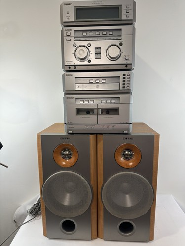 Vintage Sony Bookshelf Hi-Fi Stereo System MHC-NX3AV For Repair