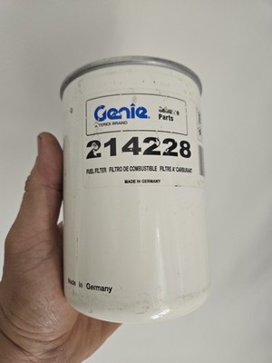 Genuine Genie 214228 Spin-On Fuel Filter Secondary, S40/45 S60/65