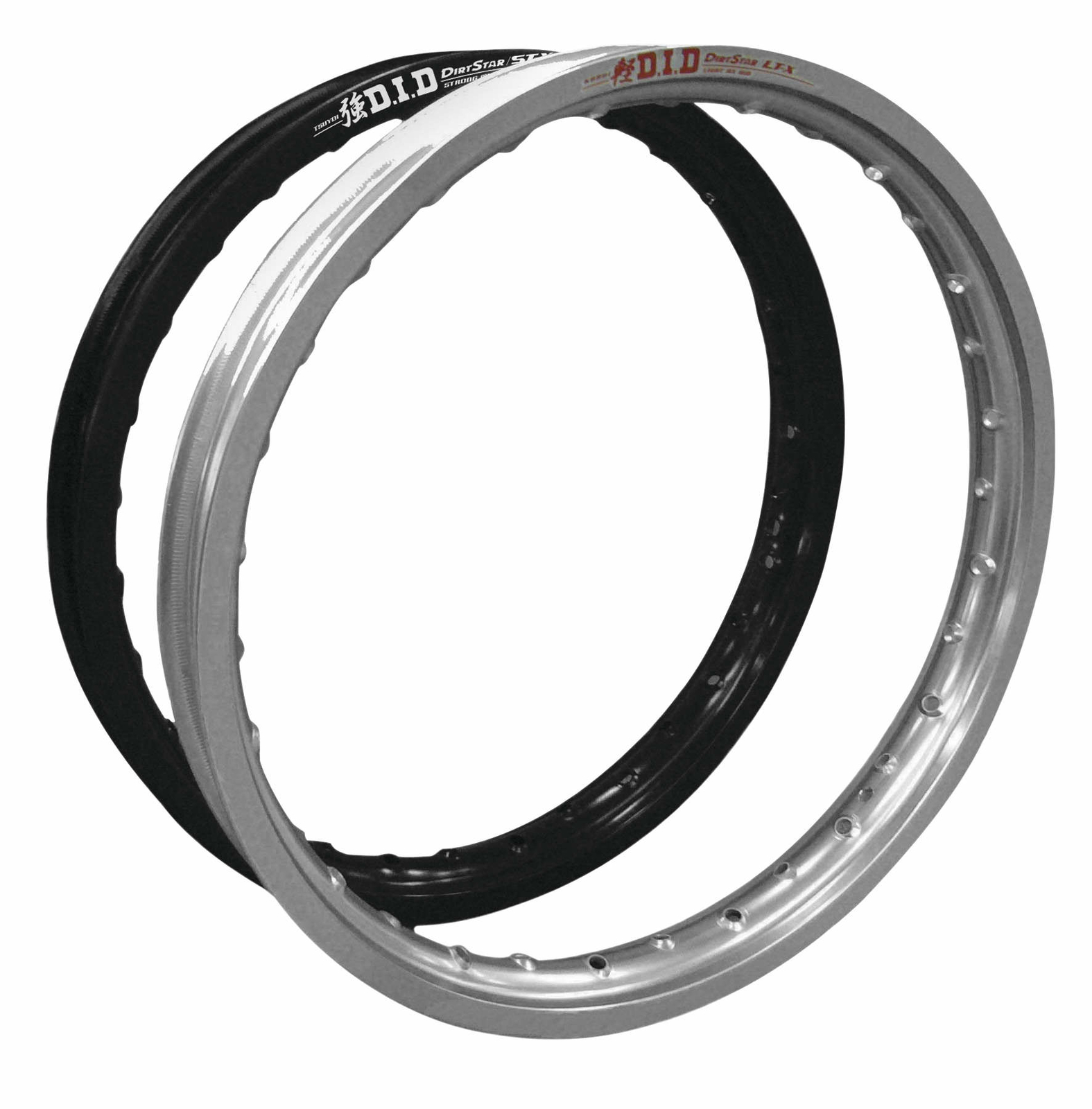 D.I.D - 21X160STB01H - Dirt Star ST-X Front Rim, 21x1.60 - Black