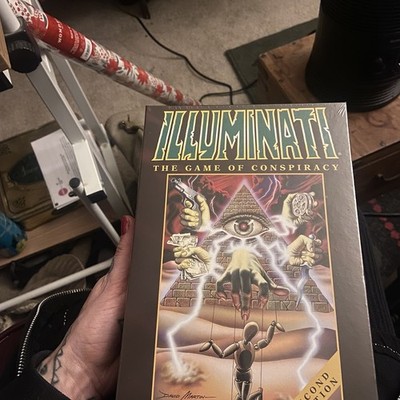 Illuminati 2nd Edition The Game Of Conspiracy Steve Jackson Games