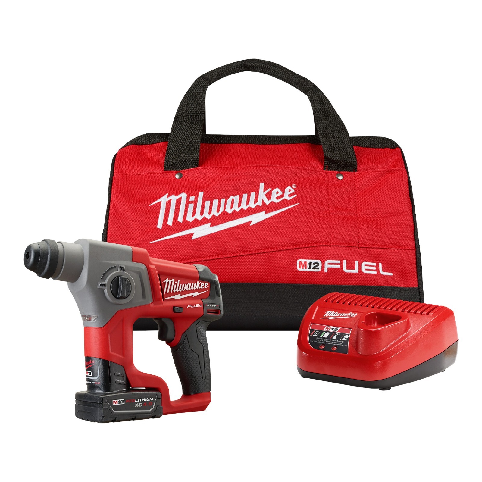 Milwaukee 2416-21XC M12 FUEL™ 5/8” SDS Plus Rotary Hammer Kit | eBay