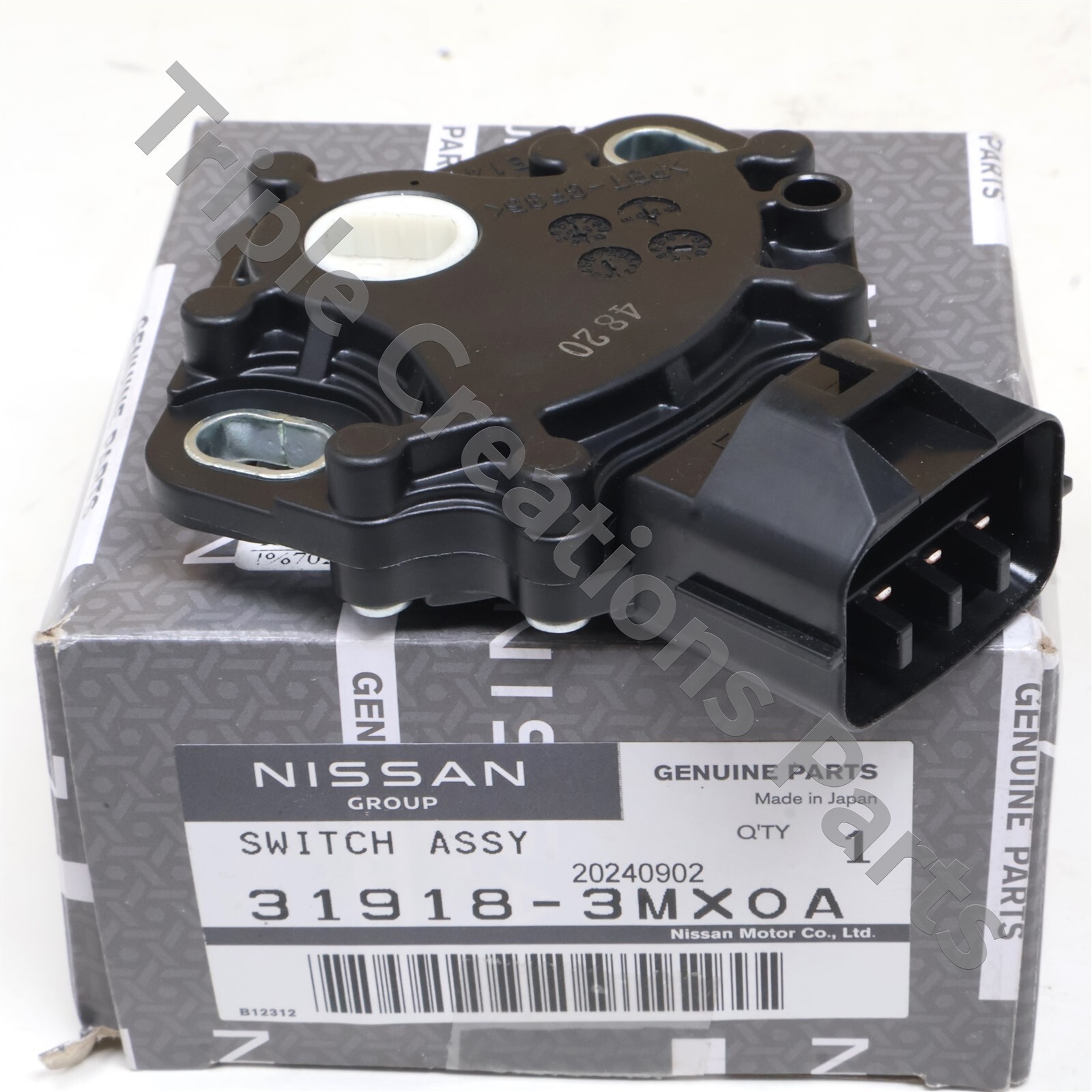 Genuine Nissan 31918-3MX0A Park/Neutral Position Switch 319183MX0A