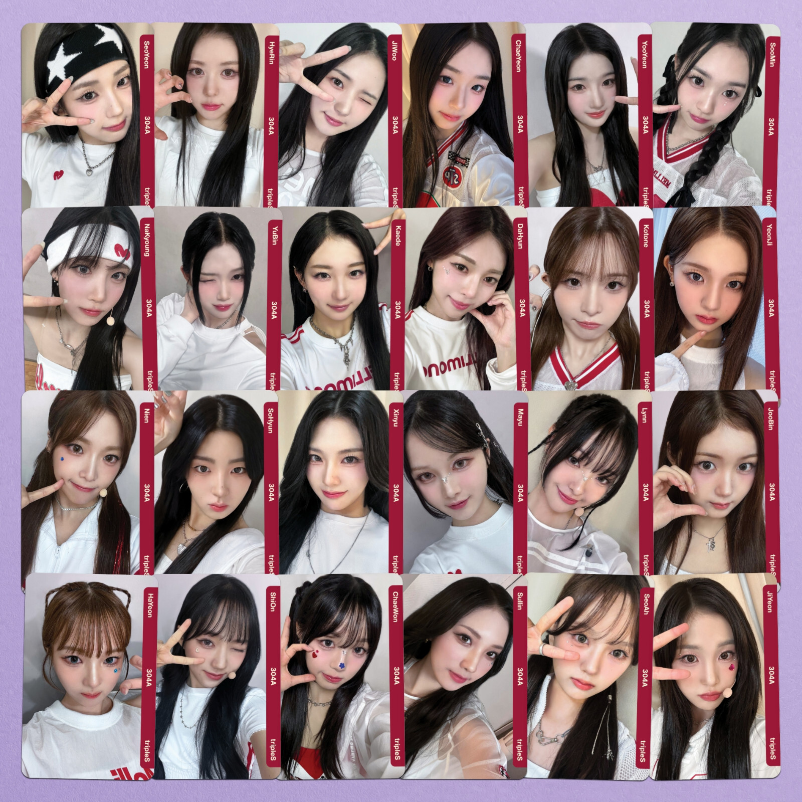 tripleS WAV Japan 1st Fanclub REPLICA objekt Ever01 304 Fanmade