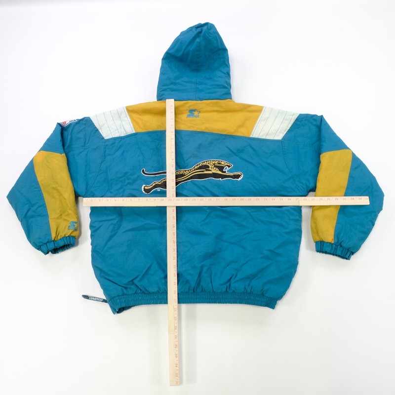 Rare VTG STARTER Jacksonville Jaguars Banned Pro Line Pullover